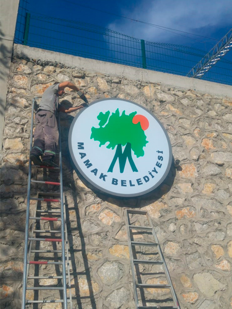 Işıklı Kutu Tabela